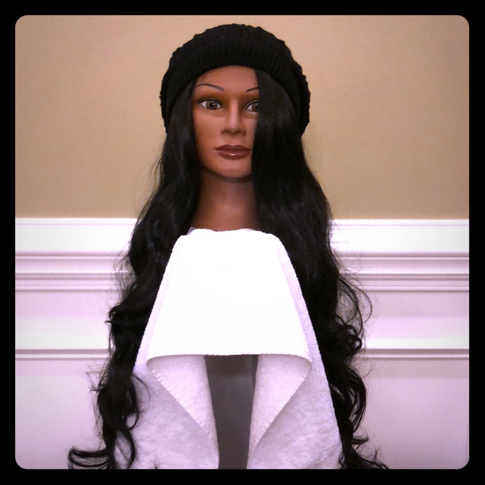 COSTUME WIG/ LAZY HAIR DAY (CURLY)🌿22+INCHES LONG